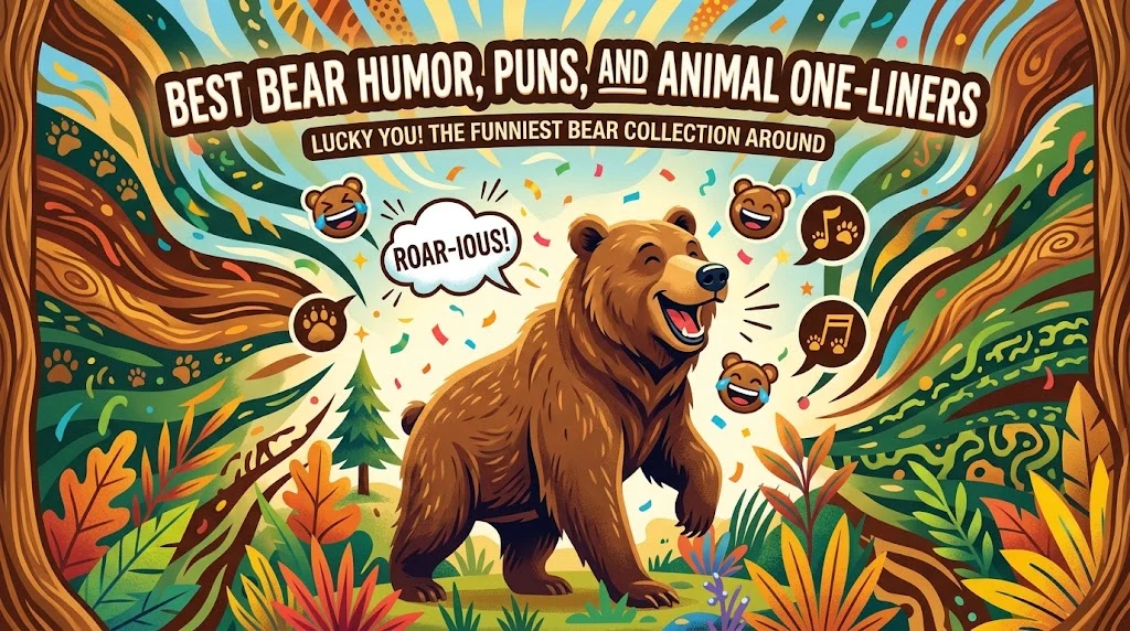 Best Bear Humor, Puns, and Animal One-Liners