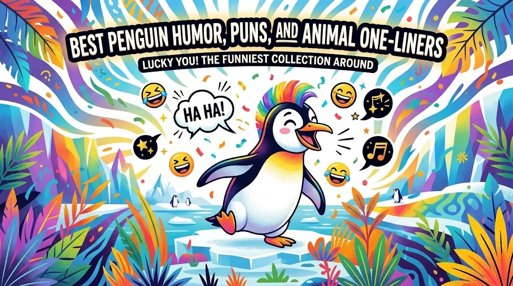 Best Penguin Humor, Puns, and Animal One-Liners