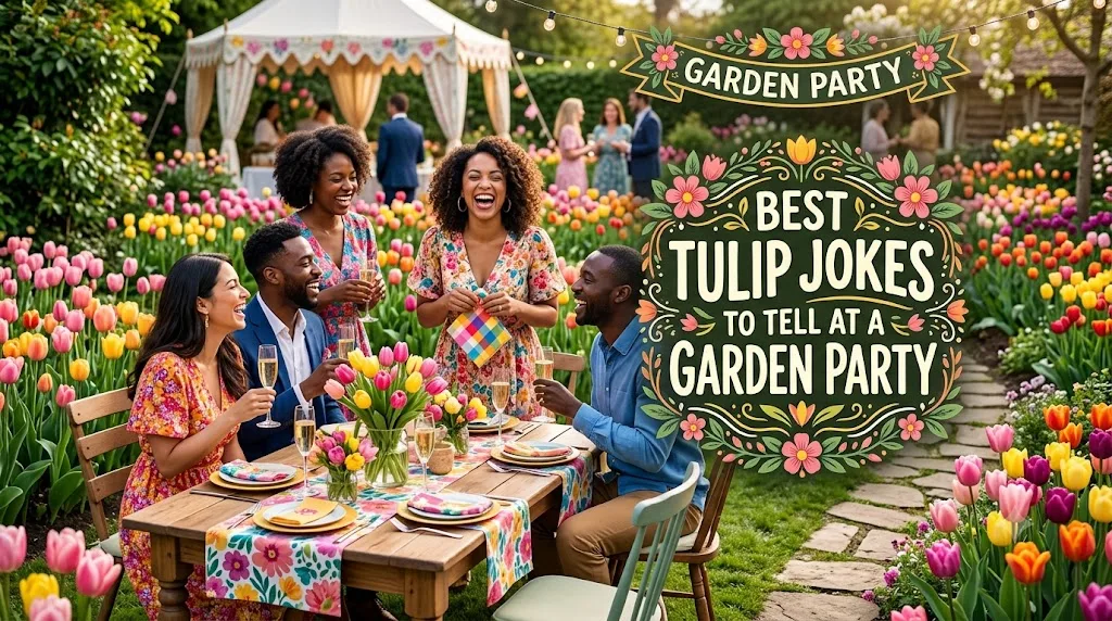 Best Tulip Jokes to Tell at a Garden Party