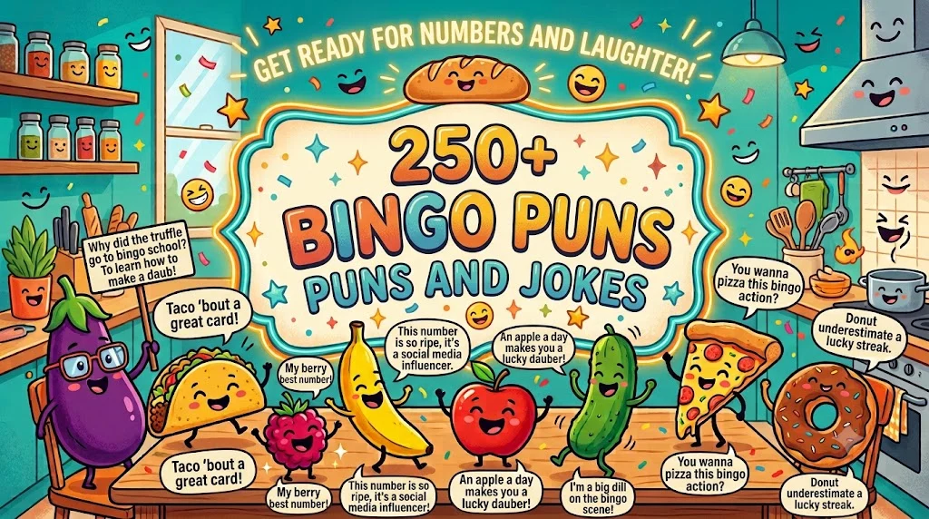 Bingo Puns and Jokes