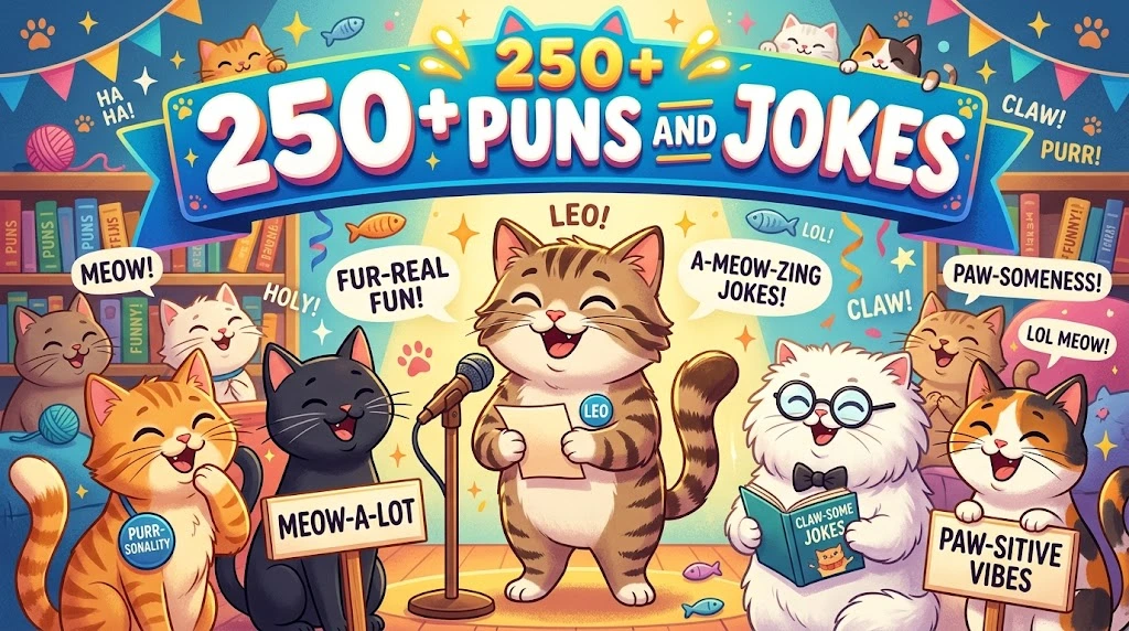 Cat Puns and Jokes