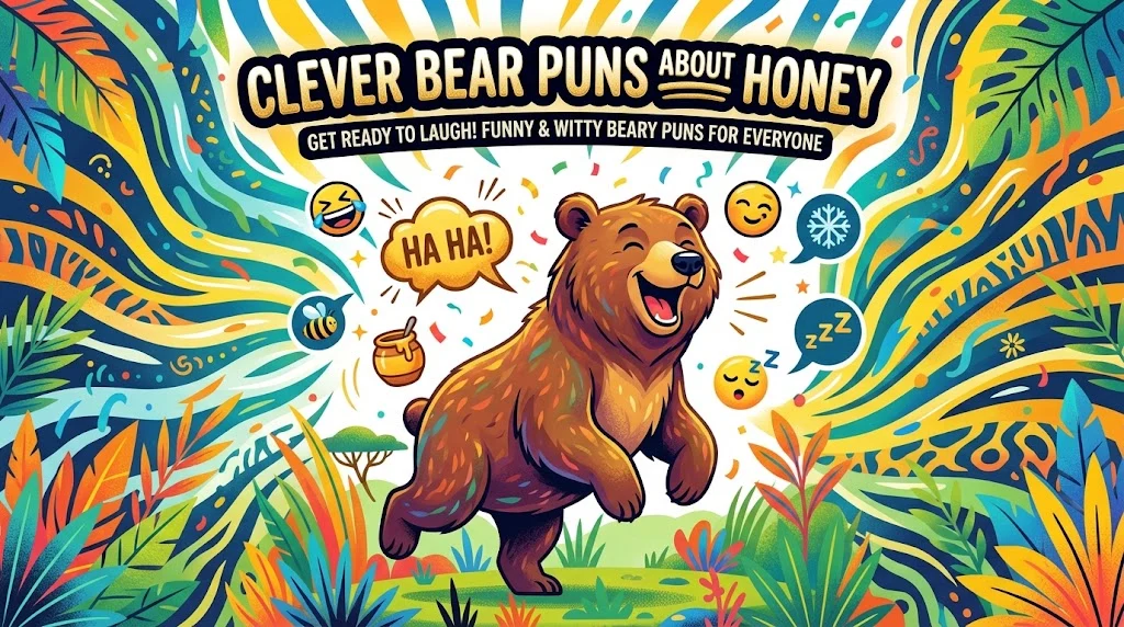 Clever Bear Puns About Honey and Hibernation