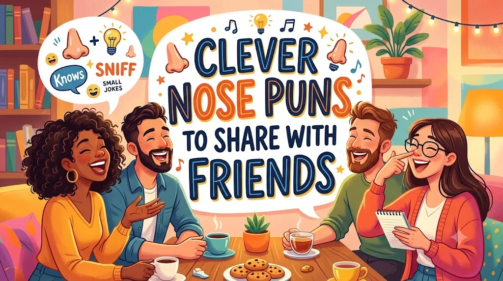 Clever Nose Puns to Share with Friends