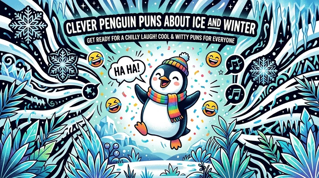 Clever Penguin Puns About Ice and Winter