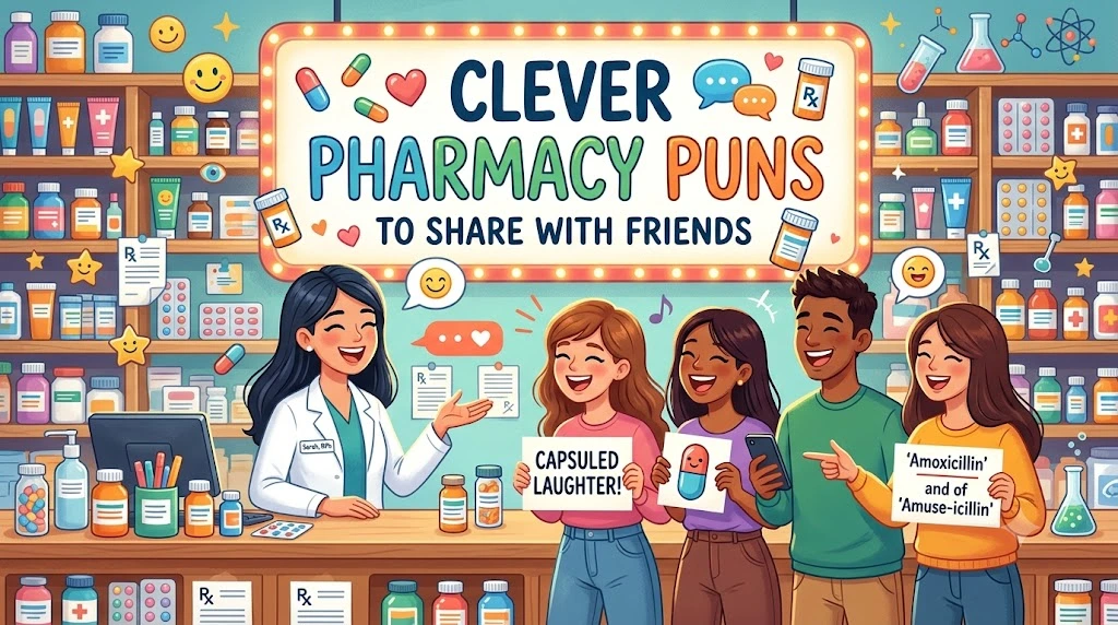 Clever Pharmacy Puns to Share with Friends