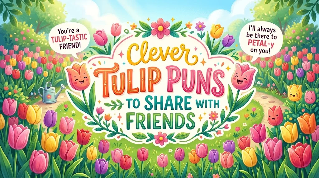 Clever Tulip Puns to Share with Friends