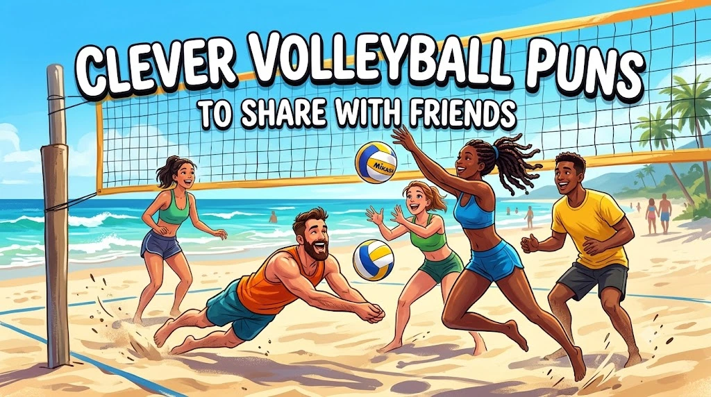 Clever Volleyball Puns to Share with Friends