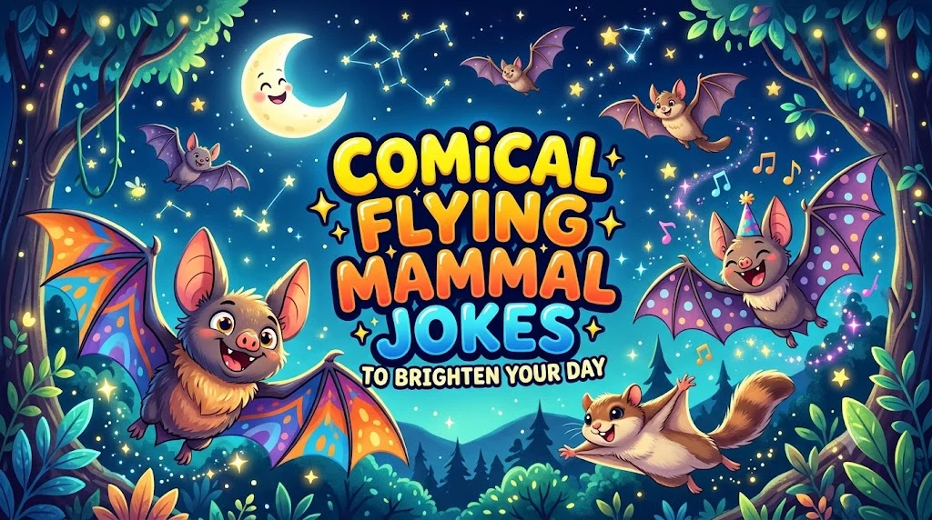 Comical Flying Mammal Jokes to Brighten Your Day
