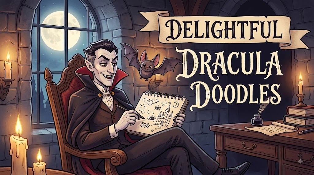 Delightful Dracula Doodles