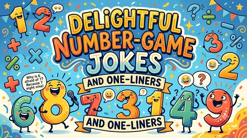 Delightful Number-Game Jokes and One-Liners
