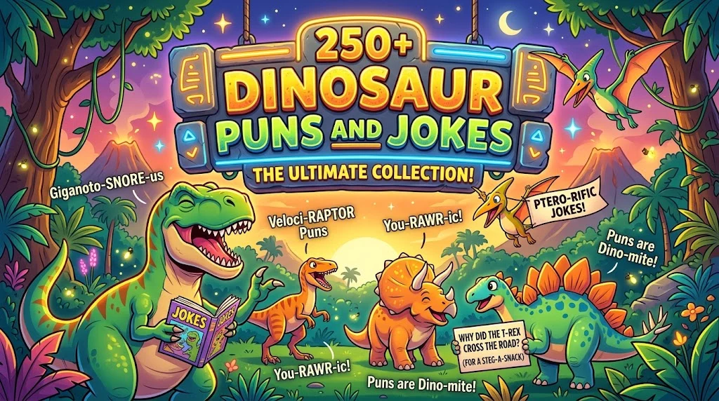 Dinosaur Puns and Jokes