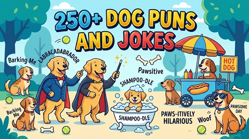 Dog Puns and Jokes