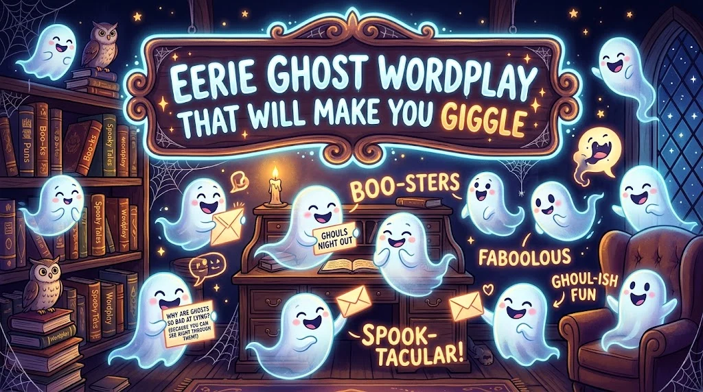 Eerie Ghost Wordplay That Will Make You Giggle