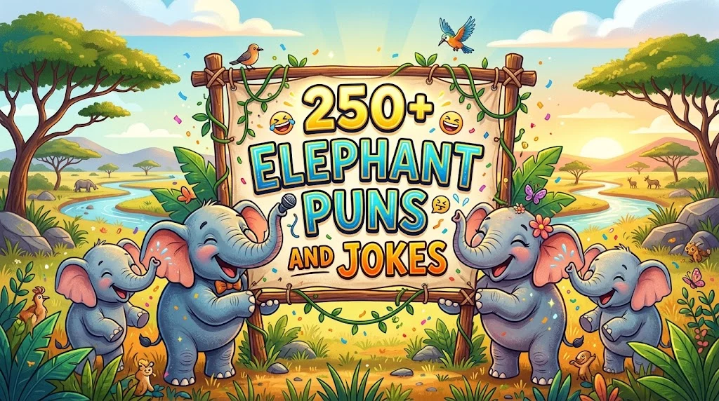Elephant Puns and Jokes