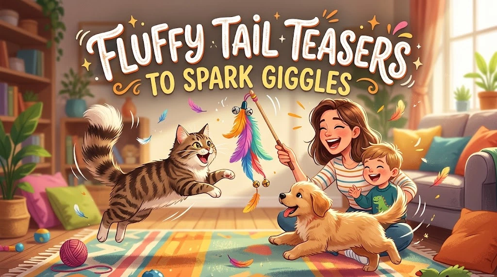 Fluffy Tail Teasers To Spark Giggles