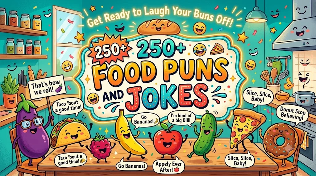 Food Puns and Jokes