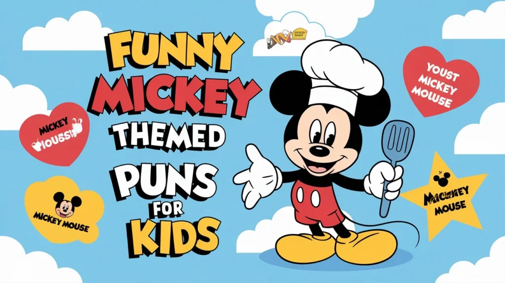 Funny Mickey Themed Puns For Kids