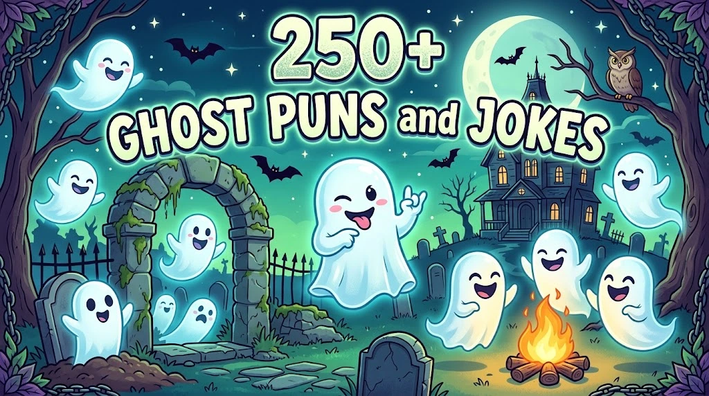 Ghost Puns and Jokes