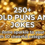 Gold Puns And Jokes