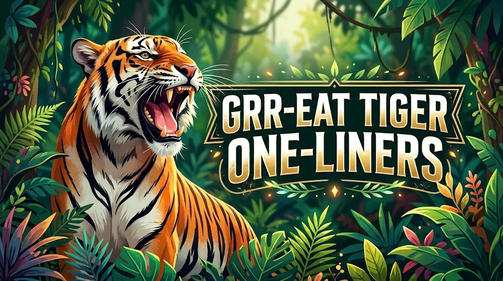 Grr-Eat Tiger One-Liners