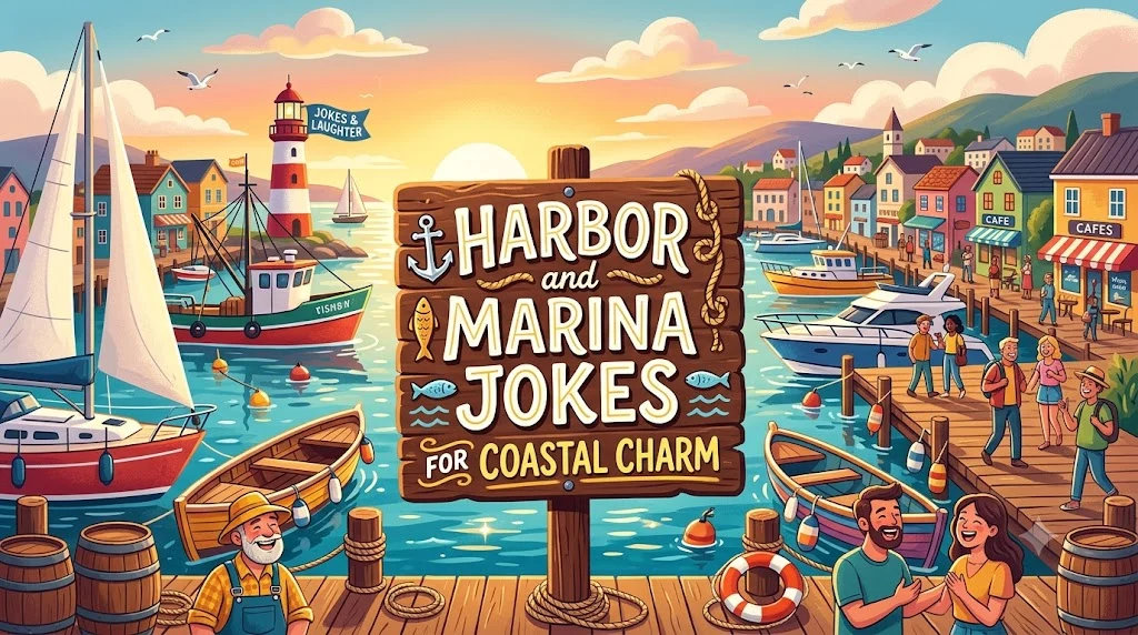 Harbor and Marina Jokes for Coastal Charm