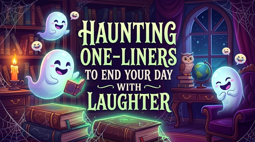 Haunting One-Liners to End Your Day With Laughter