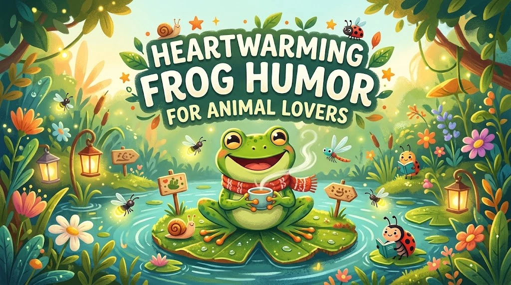 Heartwarming Frog Humor For Animal Lovers