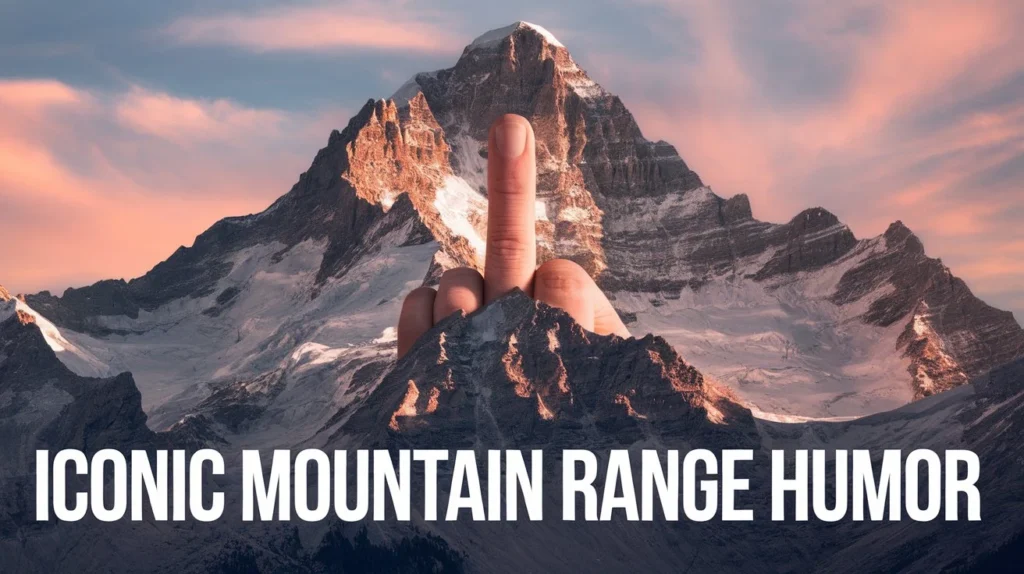 Iconic Mountain Range Humor