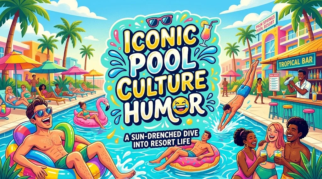 Iconic Pool Culture Humor