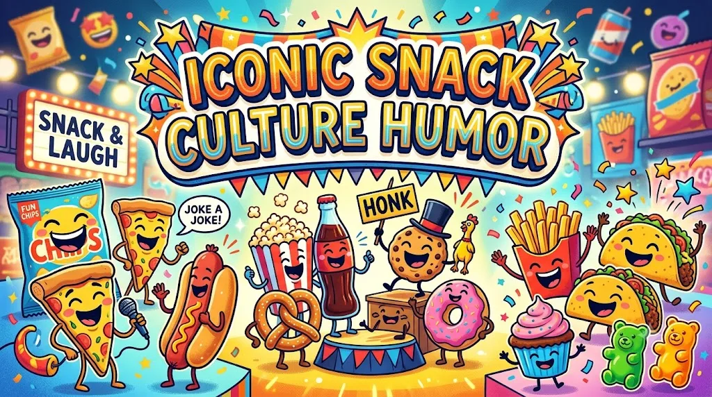 Iconic Snack Culture Humor