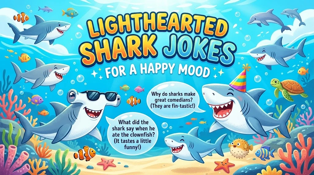 Lighthearted Shark Jokes for a Happy Mood