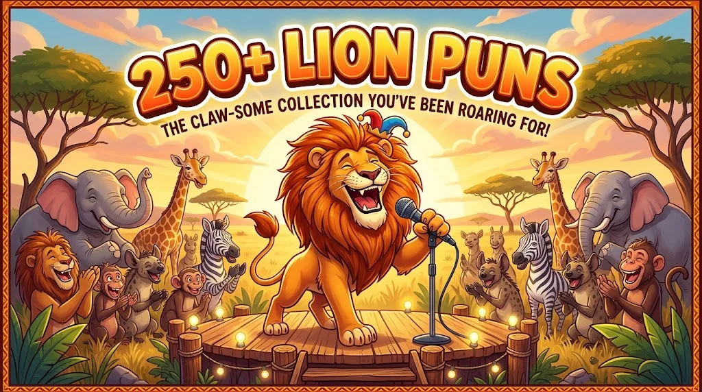 Lion Puns and Jokes