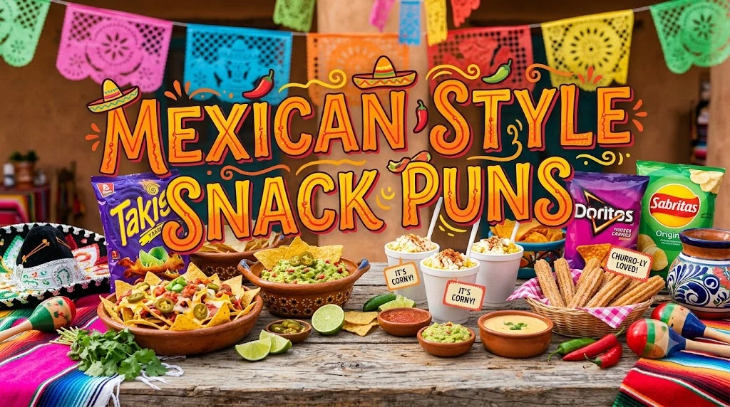 Mexican Style Snack Puns