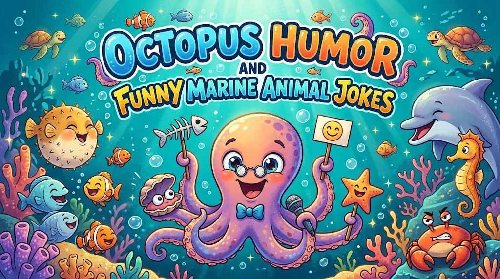 Octopus Humor and Funny Marine Animal Jokes
