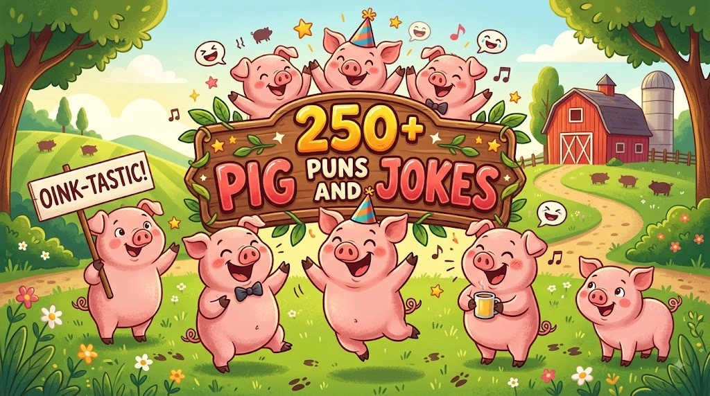 Pig Puns and Jokes