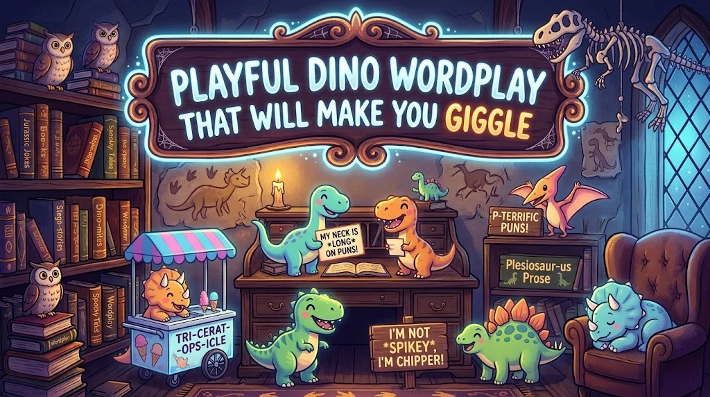 Playful Dino Wordplay That Will Make You Giggle