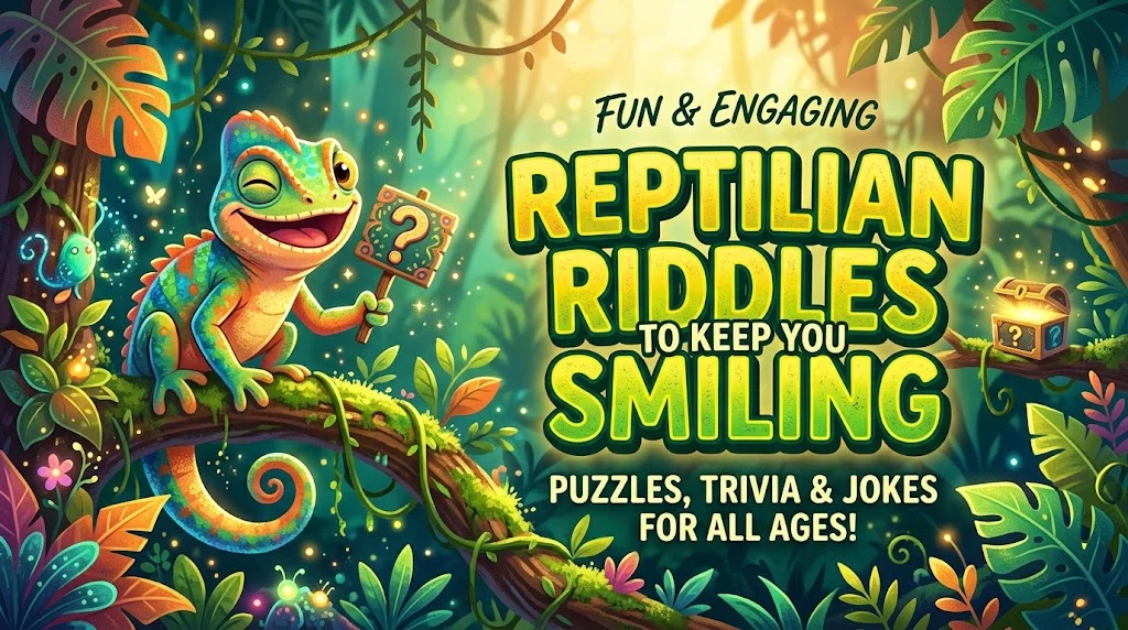 Reptilian Riddles To Keep You Smiling