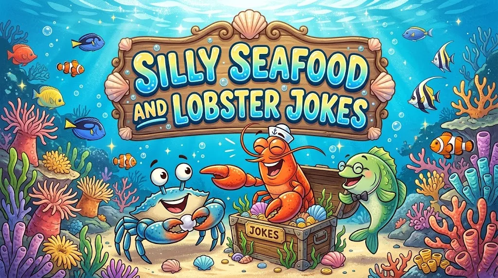 Silly Seafood and Lobster Jokes