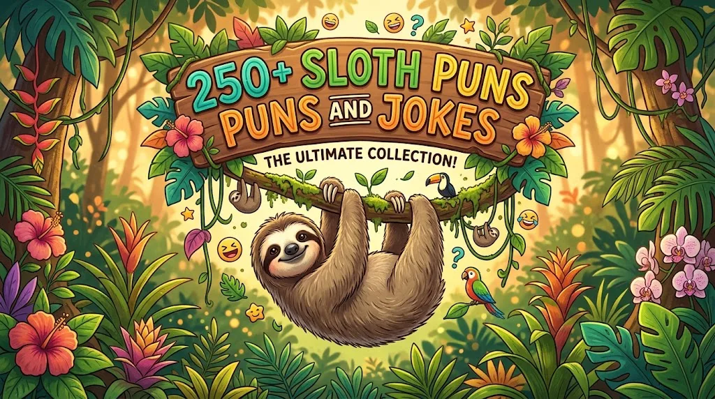 Sloth Puns and Jokes