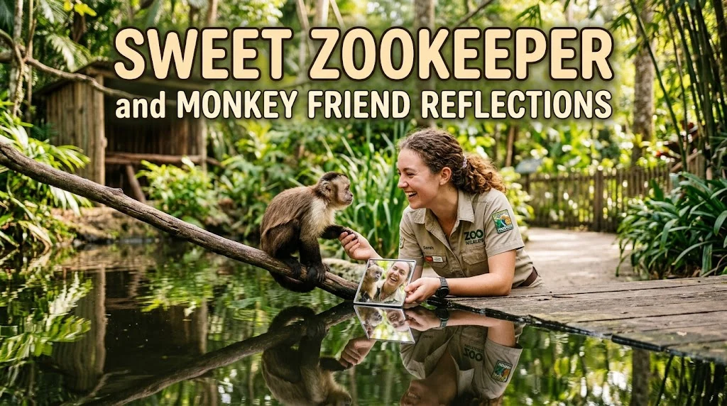 Sweet Zookeeper and Monkey Friend Reflections
