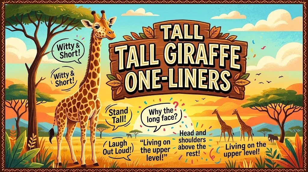 Tall Giraffe One-Liners