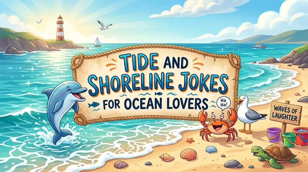 Tide and Shoreline Jokes for Ocean Lovers