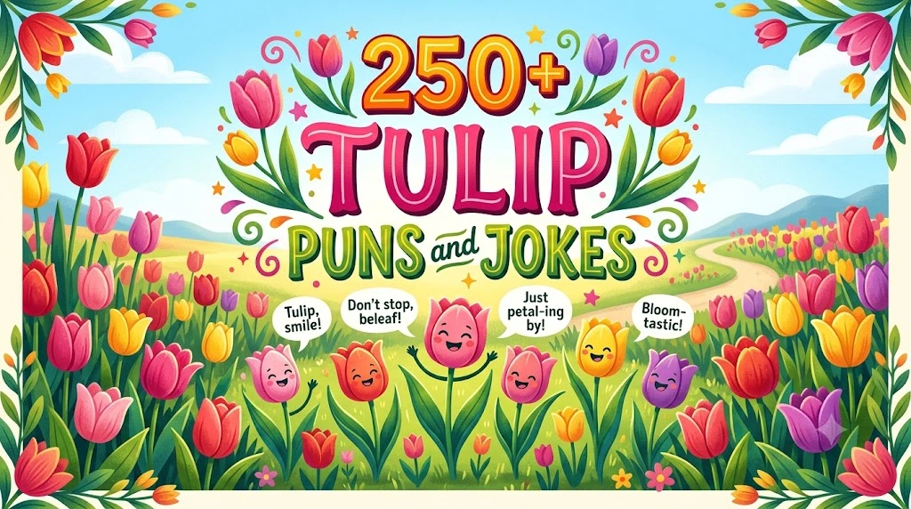 Tulip Puns and Jokes
