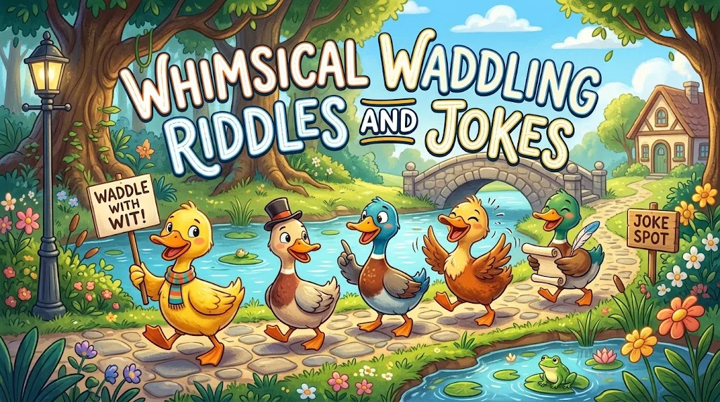 Whimsical Waddling Riddles And Jokes