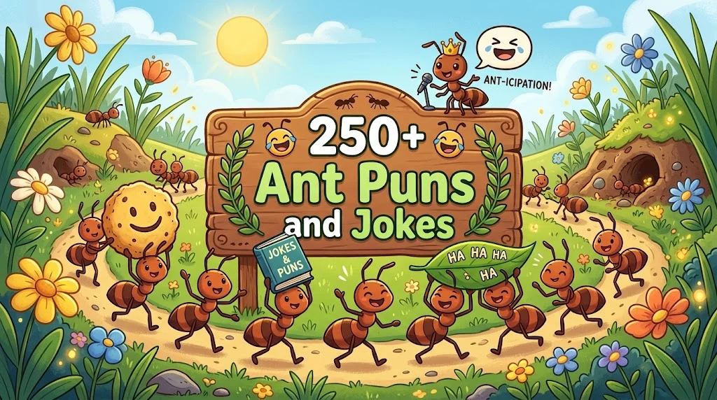 Ant Puns and Jokes