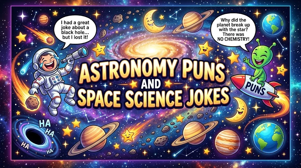 Astronomy Puns and Space Science Jokes