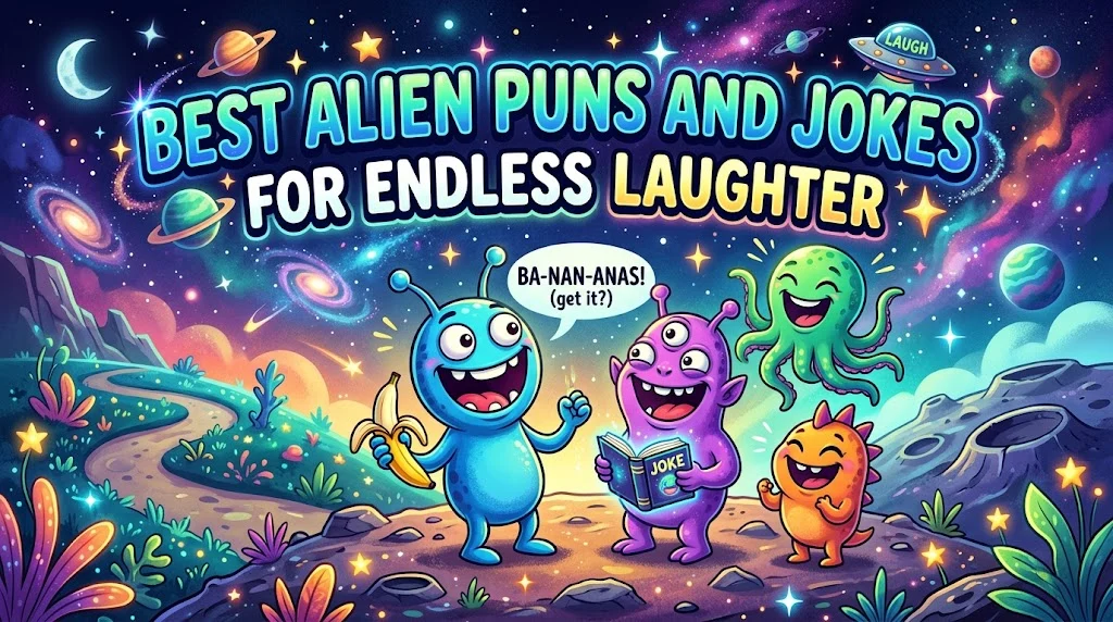 Best Alien Puns and Jokes for Endless Laughter