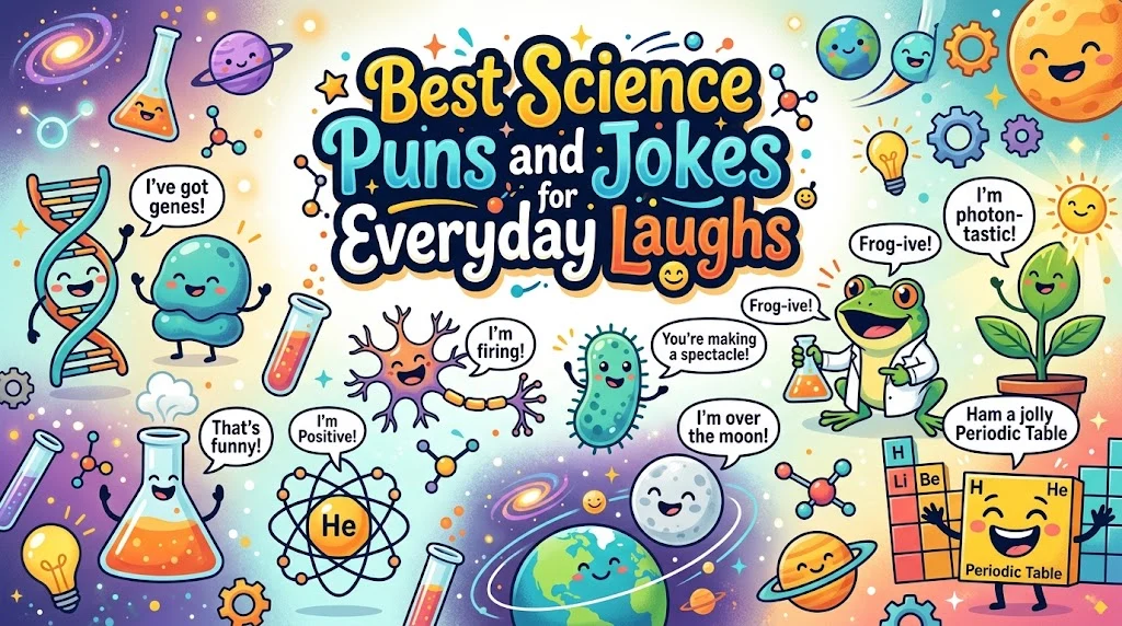 Best Science Puns and Jokes for Everyday Laughs