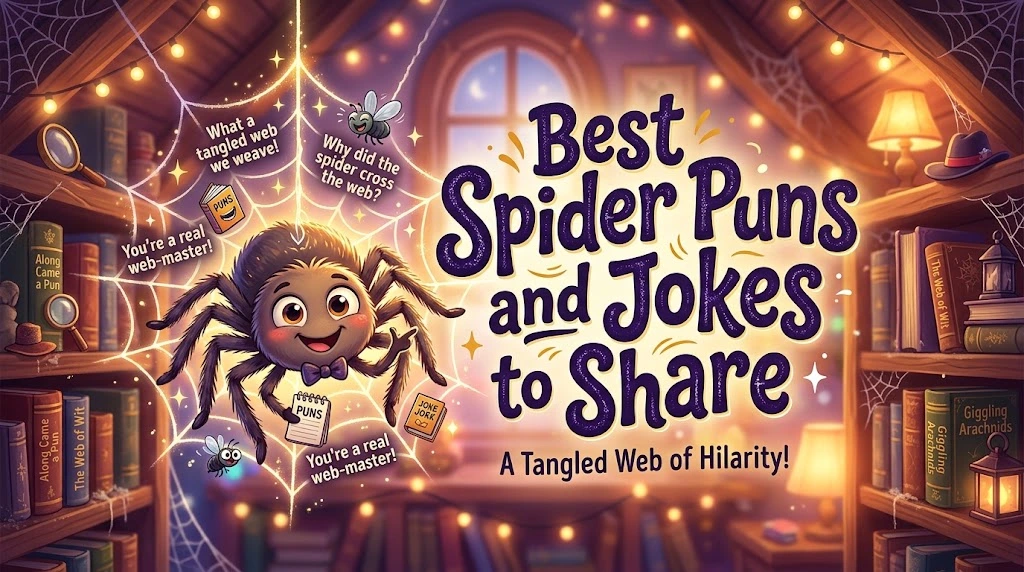 Best Spider Puns and Jokes to Share