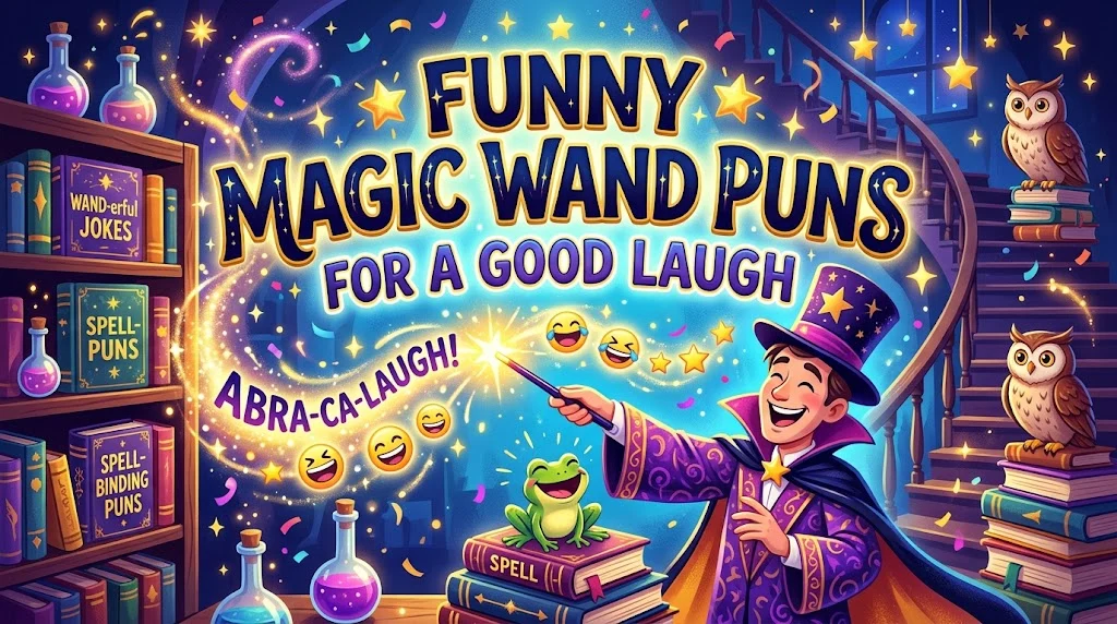 Funny Magic Wand Puns for a Good Laugh